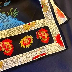 Metropolitan Museum Japanese Silk Scarf